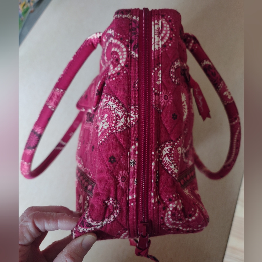EUC Vera Bradley Bowler Handbag - Picture 10 of 16